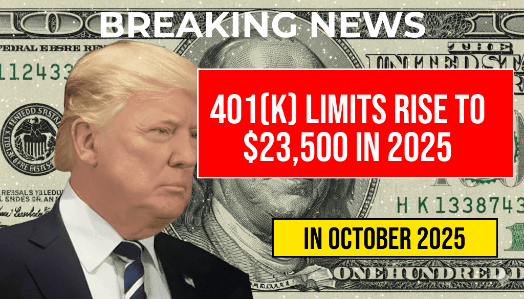401(k) Contribution Limit Soars to 23,500 for Employees in 2025
