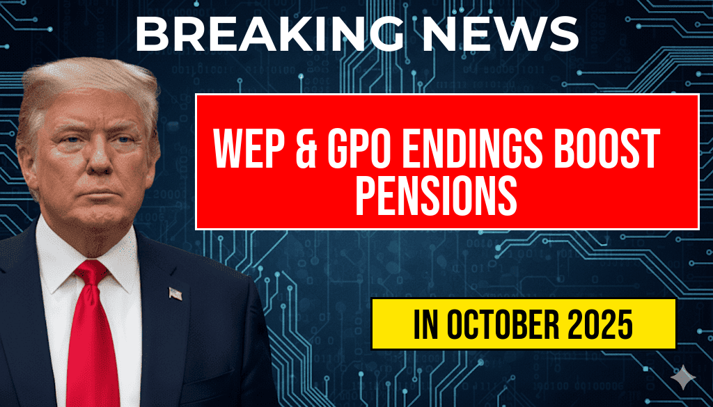 WEP and GPO Endings Lead to Teachers and Firefighters Receiving Monthly Pension Increases of Up to $500
